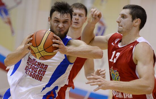 Russian Basketball Super League. Russia vs. Spartak Primorye