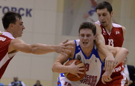 Russian Basketball Super League. Russia vs. Spartak Primorye
