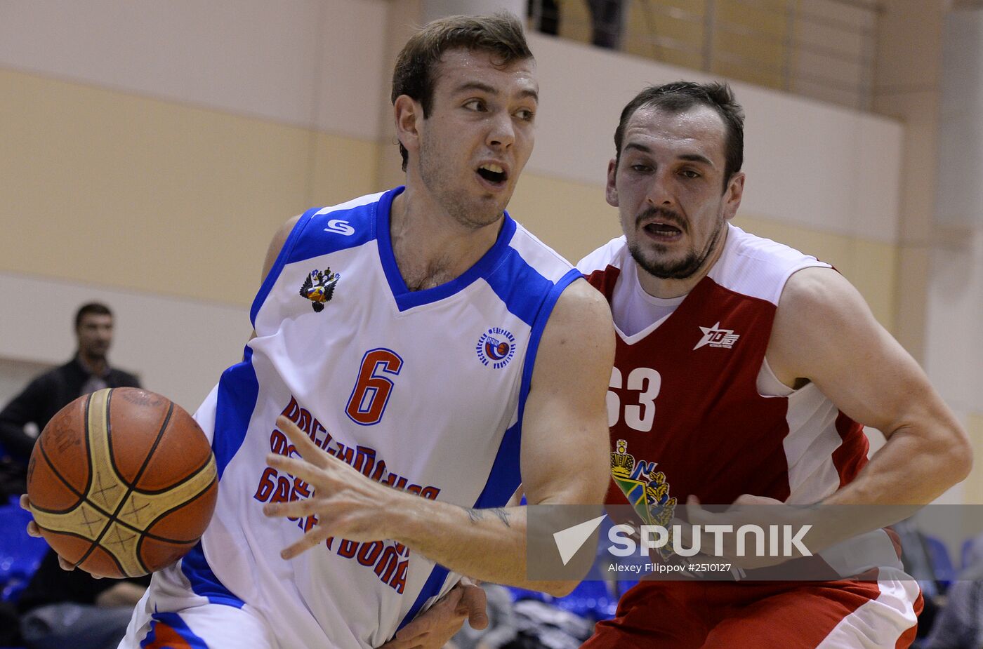 Russian Basketball Super League. Russia vs. Spartak Primorye