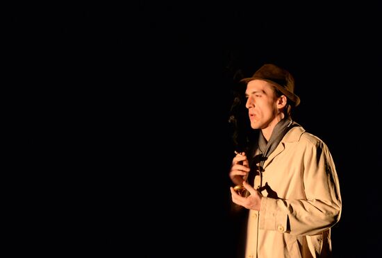 Dress rehearsal of "Dedicated to Yalta" play