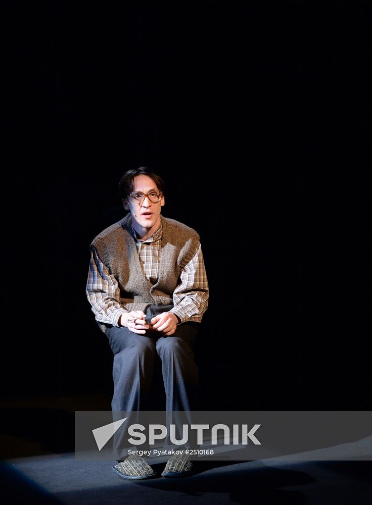 Dress rehearsal of "Dedicated to Yalta" play