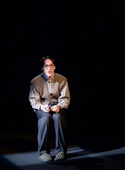 Dress rehearsal of "Dedicated to Yalta" play