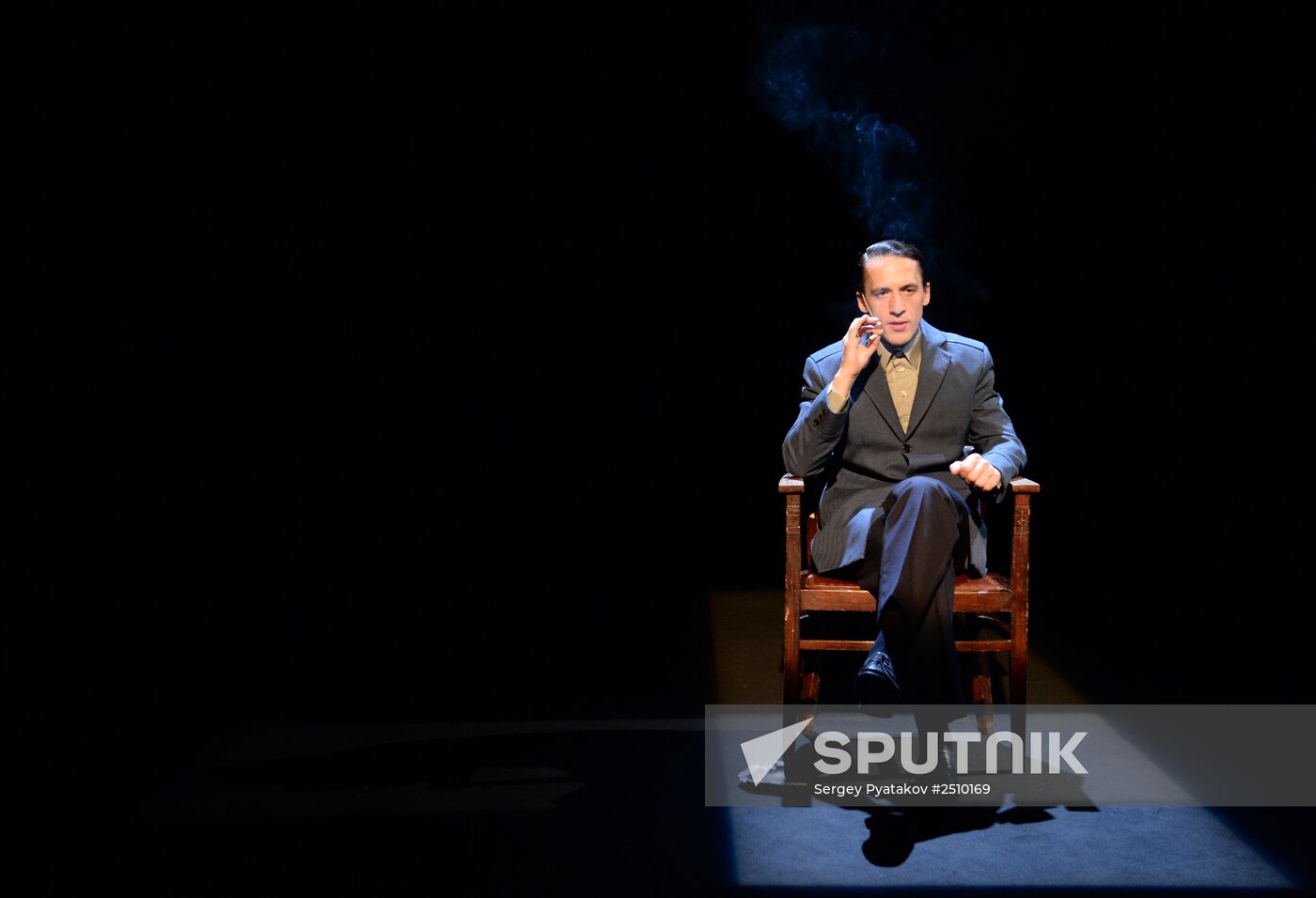 Dress rehearsal of "Dedicated to Yalta" play