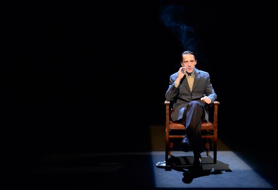 Dress rehearsal of "Dedicated to Yalta" play
