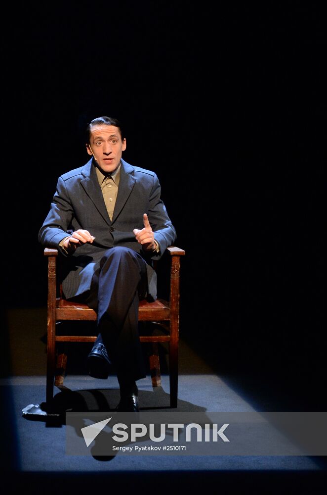 Dress rehearsal of "Dedicated to Yalta" play