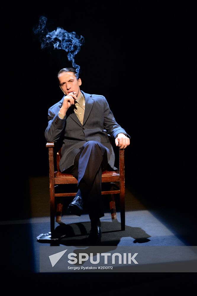 Dress rehearsal of "Dedicated to Yalta" play