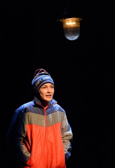 Dress rehearsal of "Dedicated to Yalta" play