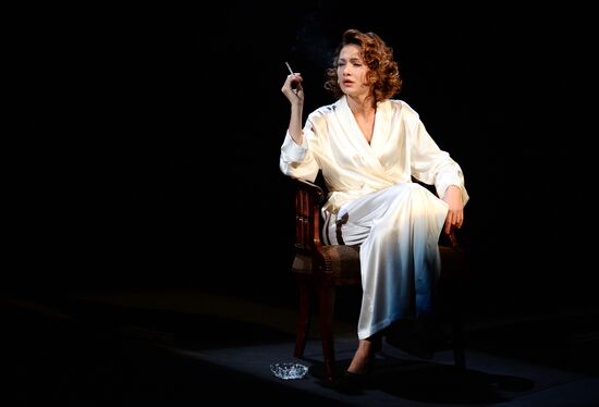 Dress rehearsal of "Dedicated to Yalta" play