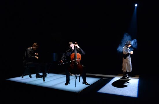 Dress rehearsal of "Dedicated to Yalta" play