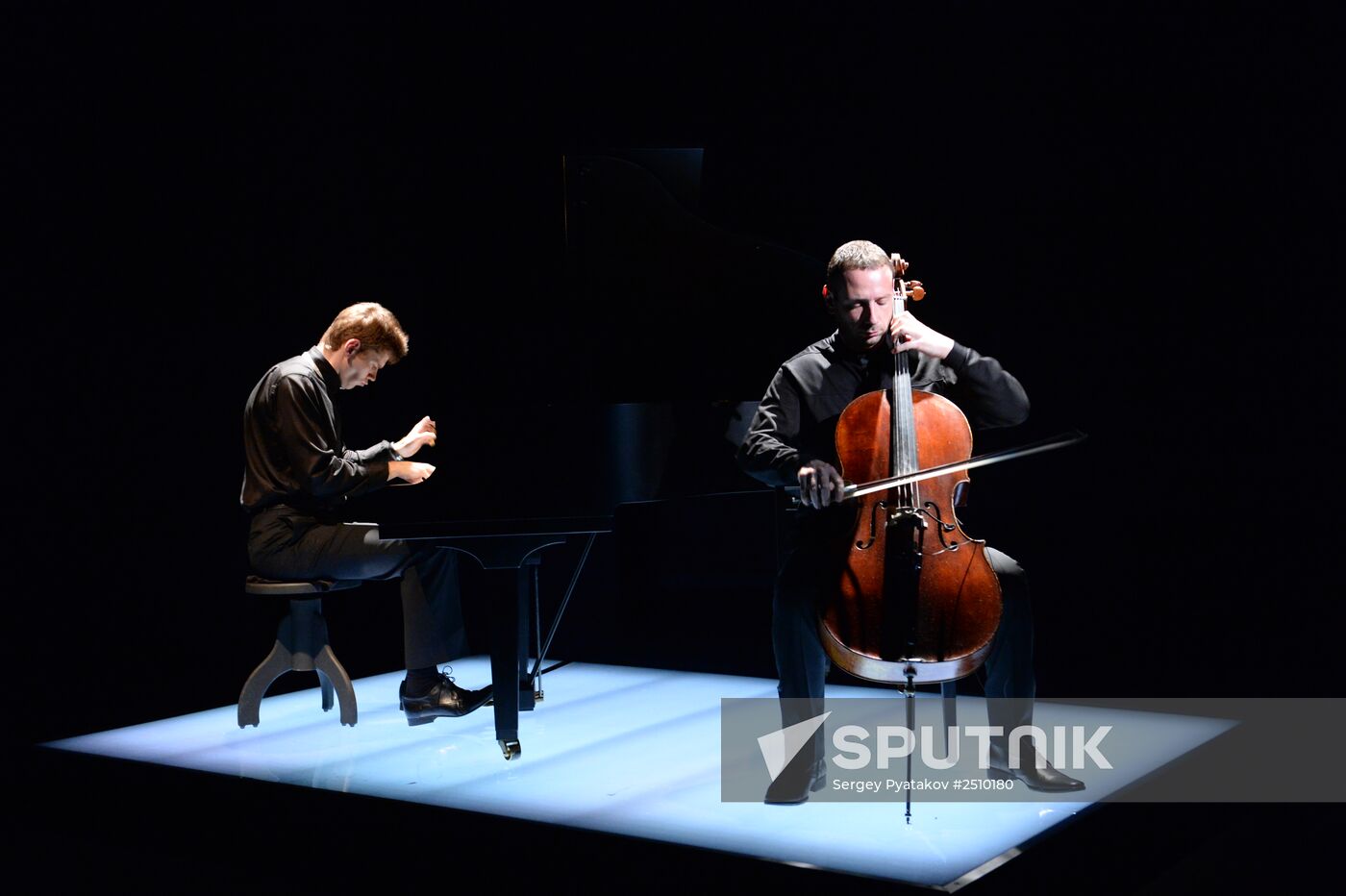 Dress rehearsal of "Dedicated to Yalta" play