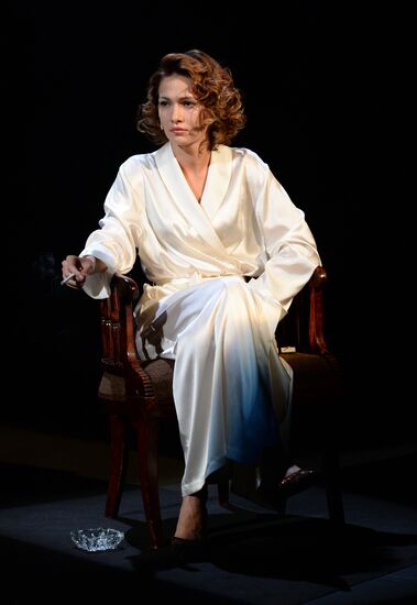 Dress rehearsal of "Dedicated to Yalta" play