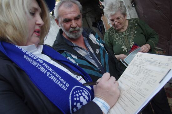 Population census gets underway in Crimea