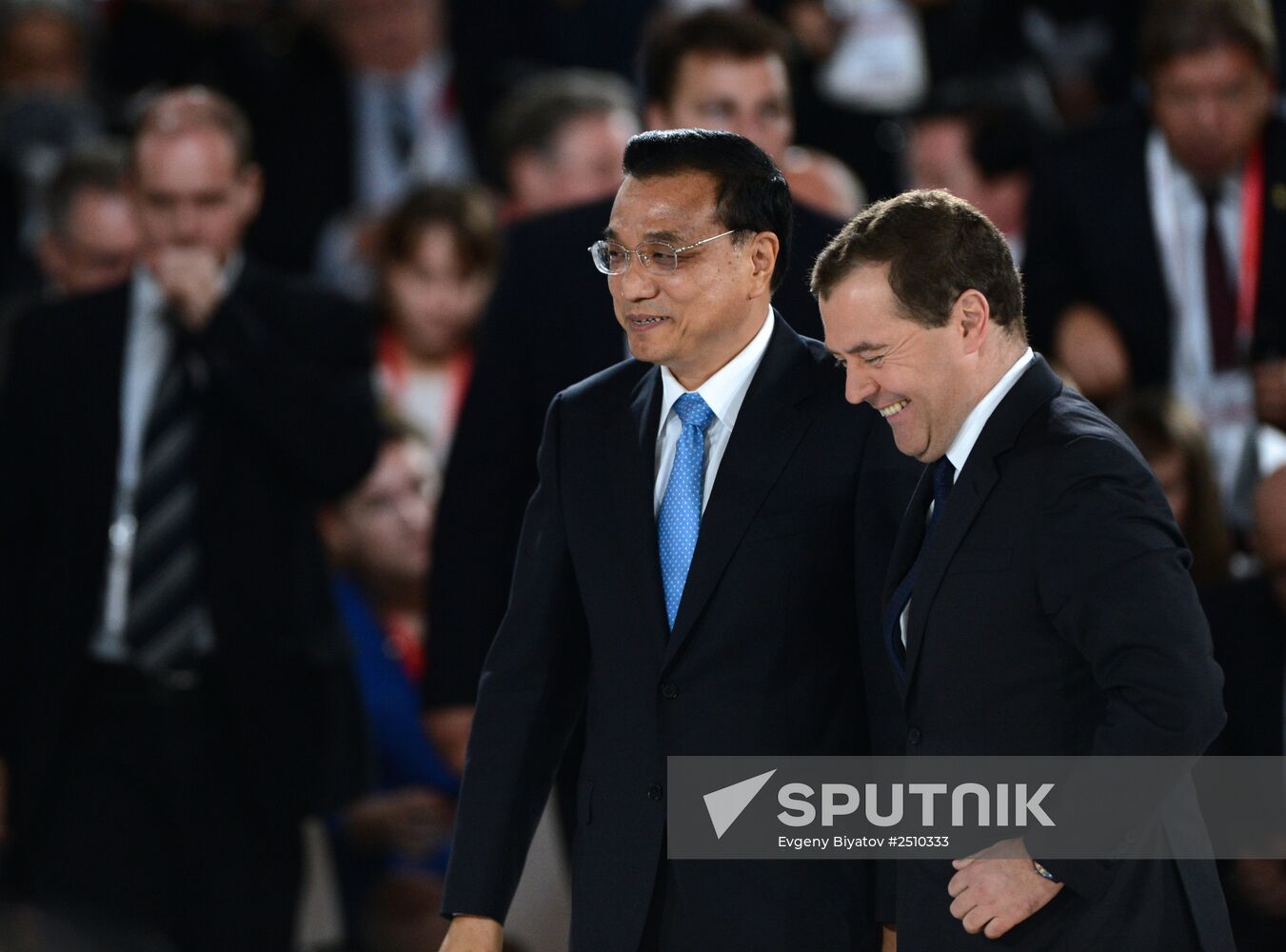 Dmitry Medvedev attends Open Innovations forum