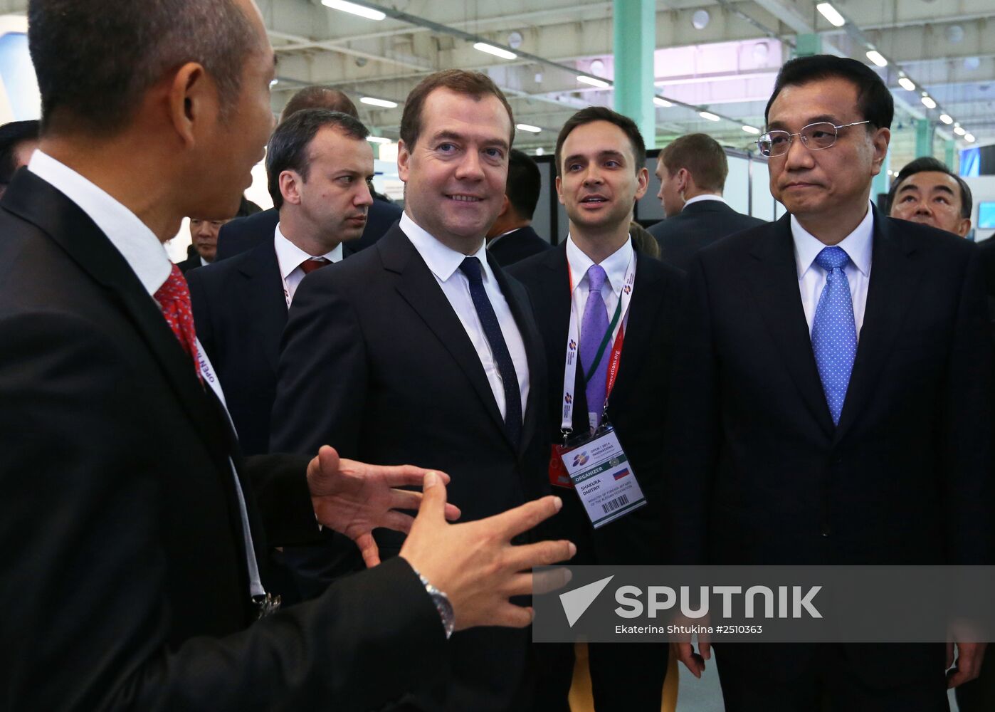Dmitry Medvedev attends Open Innovations forum