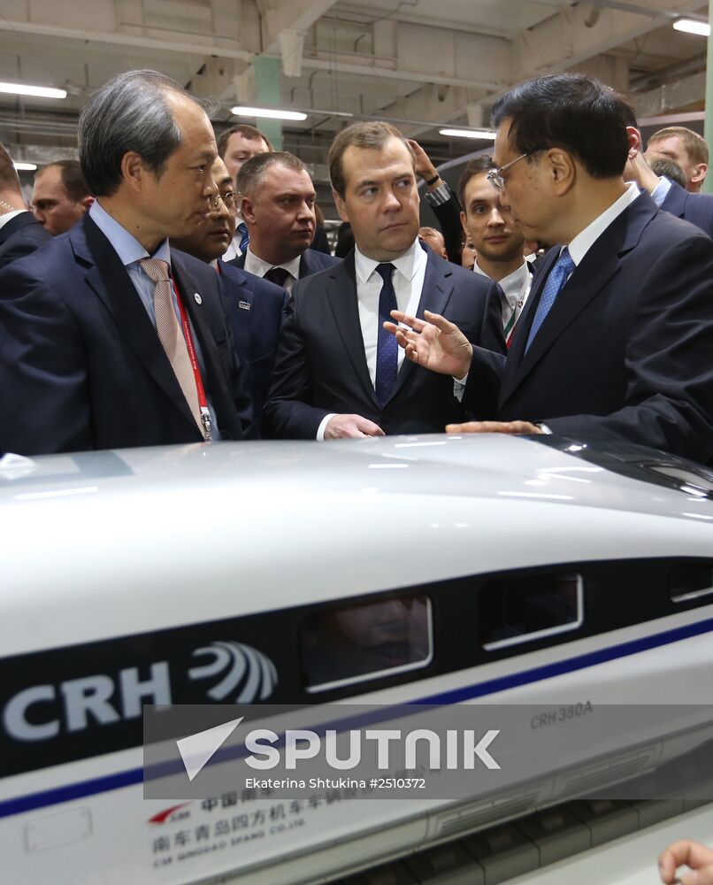 Dmitry Medvedev attends Open Innovations forum