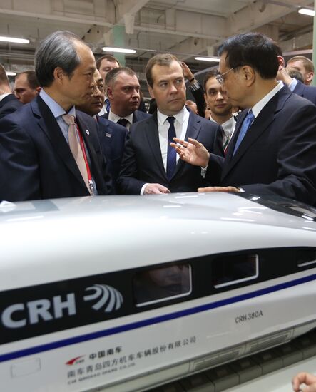 Dmitry Medvedev attends Open Innovations forum