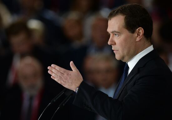 Dmitry Medvedev, Li Keqiang attend Open Innovations forum