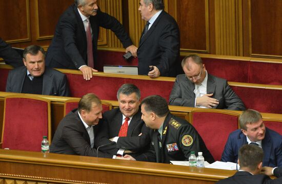 Verkhovna Rada endorses Poltorak as defense minister