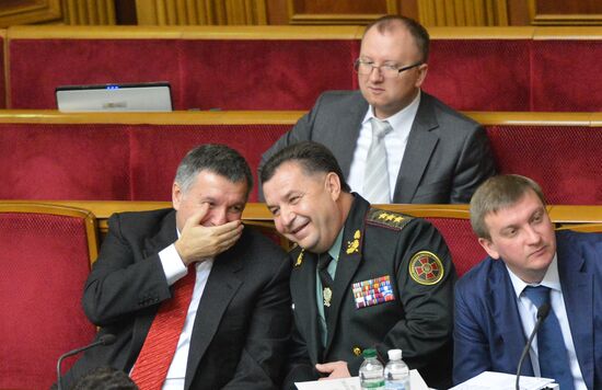 Verkhovna Rada endorses Poltorak's appointment as defense minister