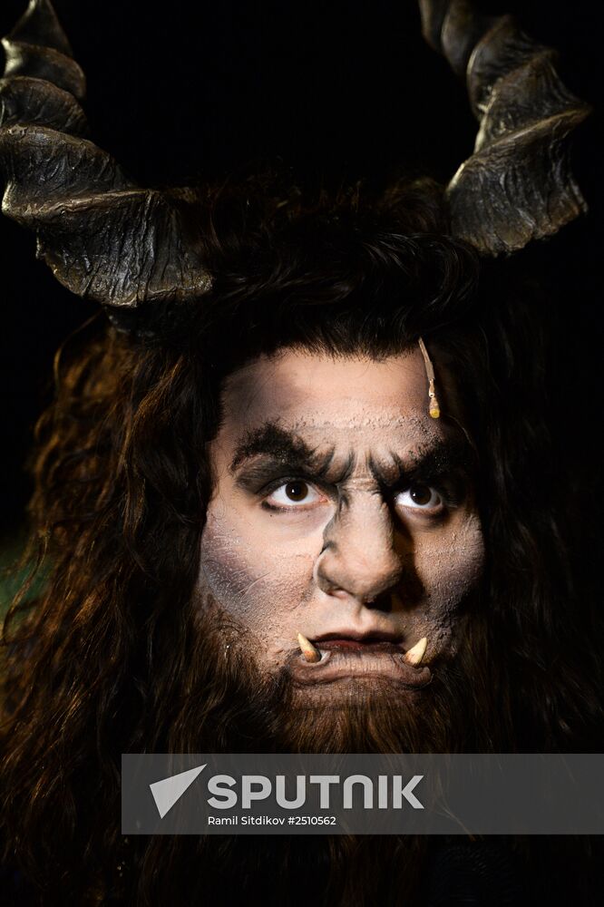 Rehearsal of Beauty and the Beast musical