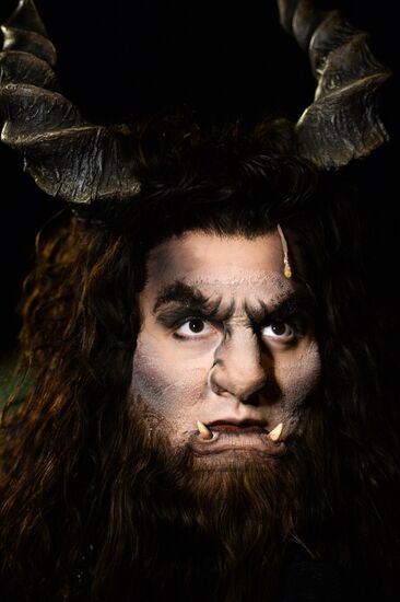 Rehearsal of Beauty and the Beast musical