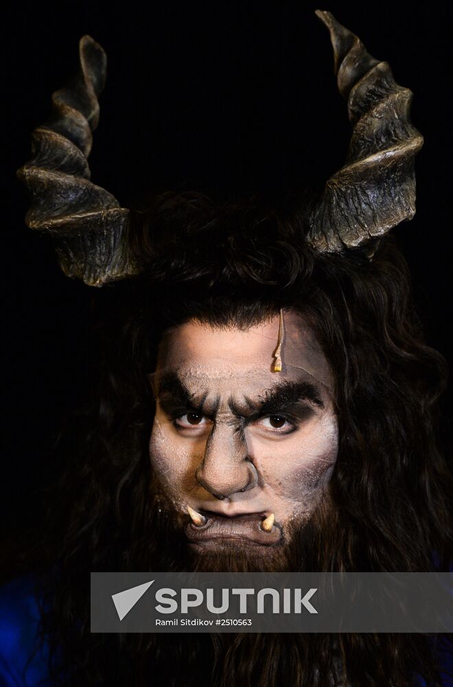 Rehearsal of Beauty and the Beast musical