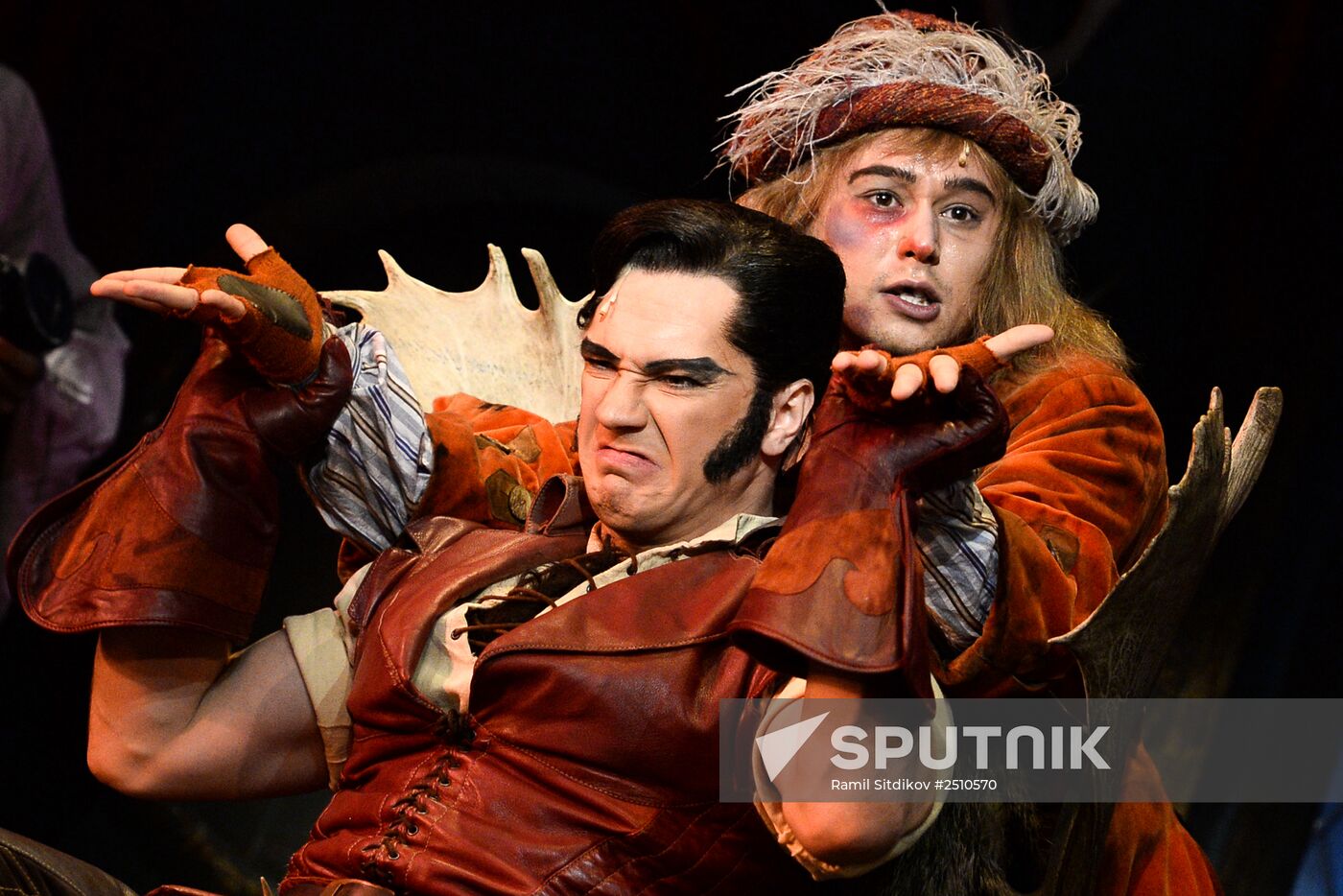 Rehearsal of “Beauty and the Beast" musical