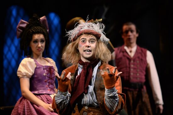 Rehearsal of “Beauty and the Beast" musical