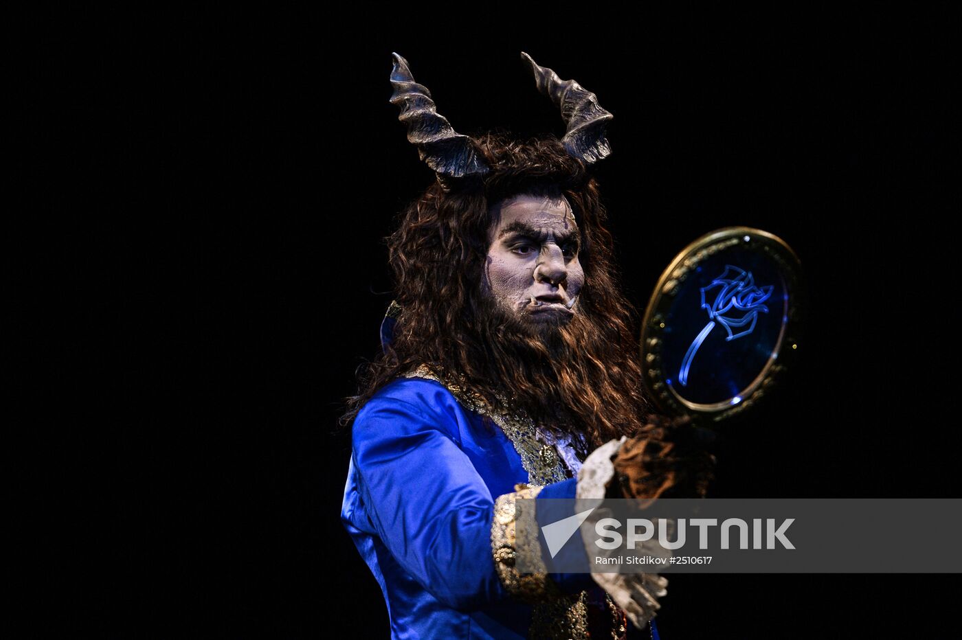 Rehearsal of Beauty and the Beast musical