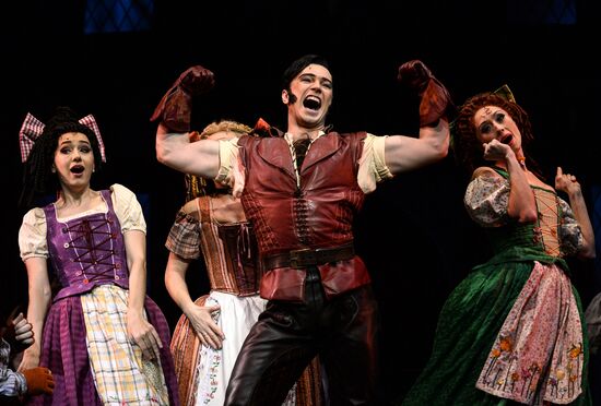 Rehearsal of “Beauty and the Beast" musical