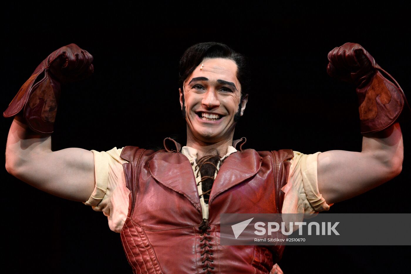 Rehearsal of “Beauty and the Beast" musical