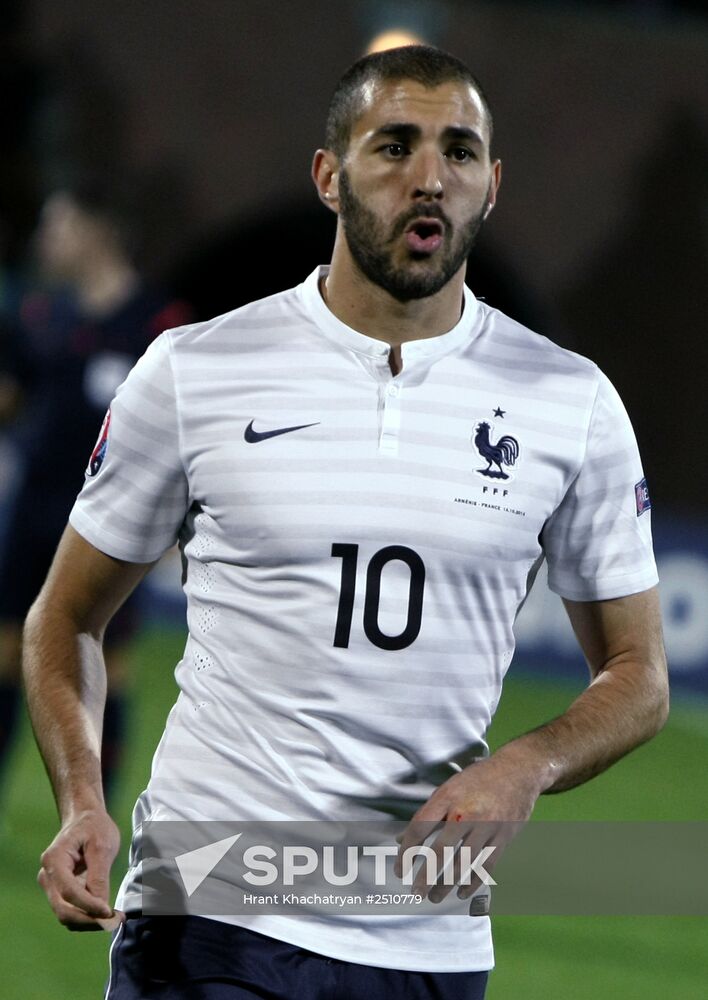 Football. Friendly match. Armenia vs. France