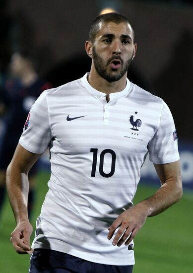 Football. Friendly match. Armenia vs. France