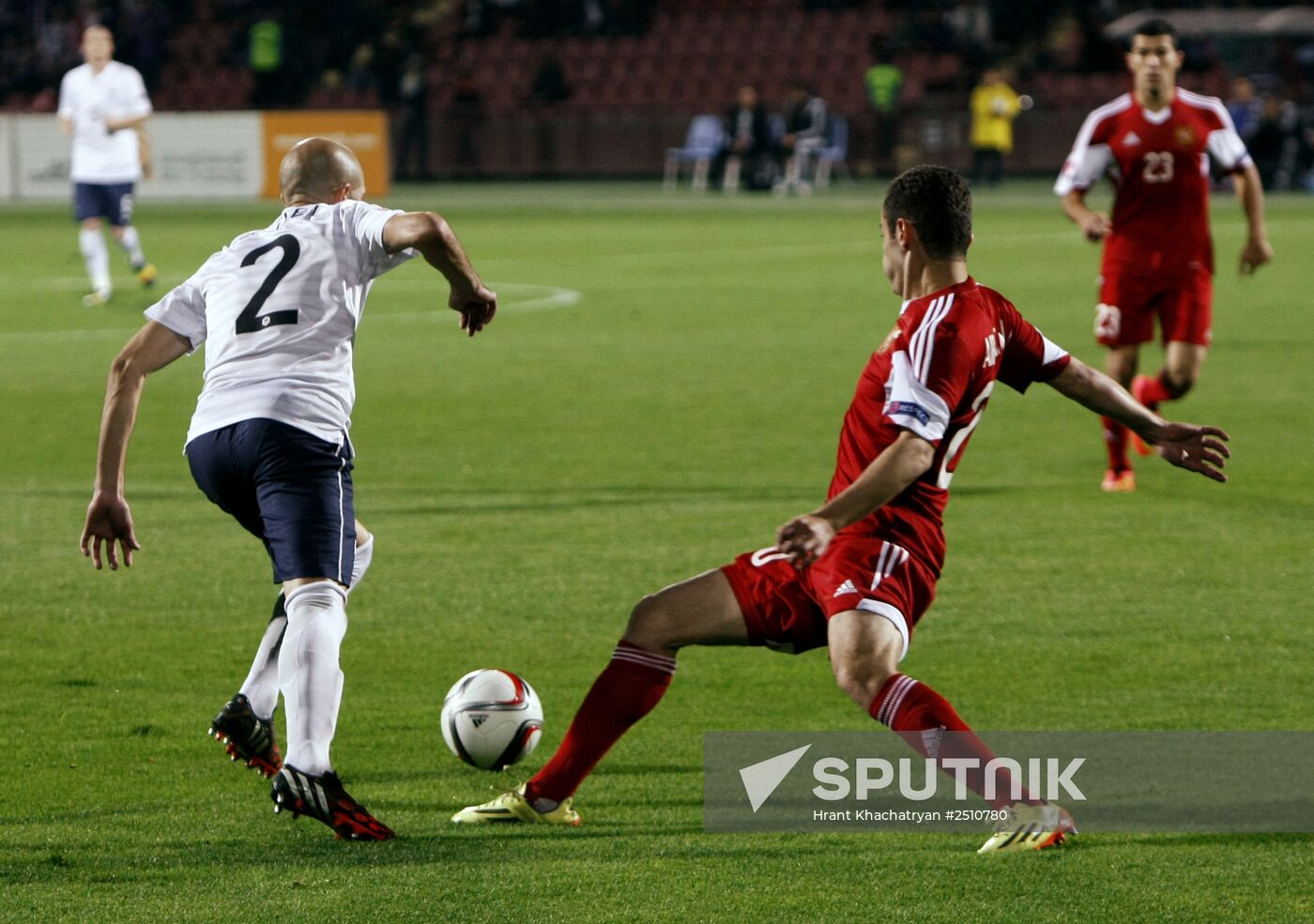 Football. Friendly match. Armenia vs. France