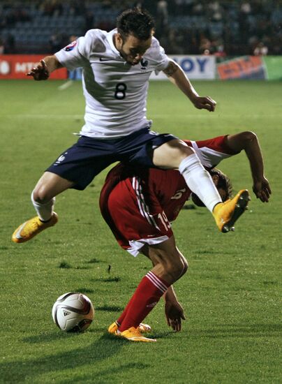 Football. Friendly match. Armenia vs. France