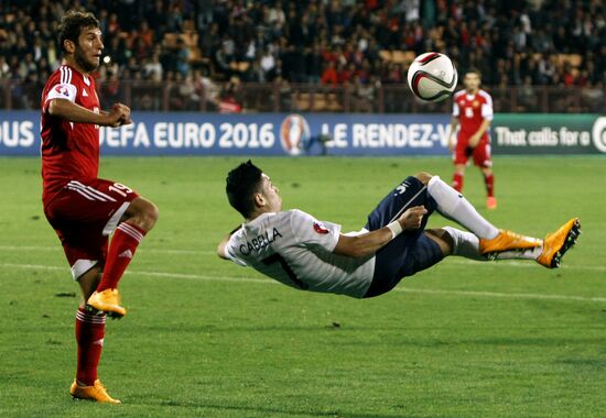 Football. Friendly match. Armenia vs. France