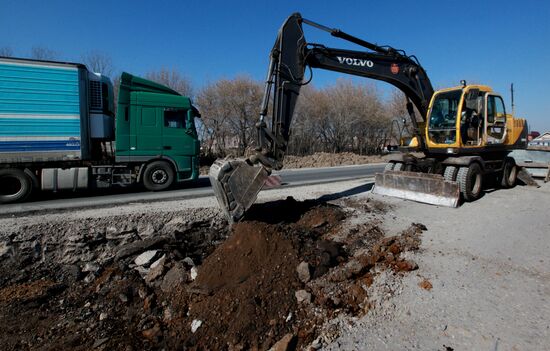 Rebuilding the Vladivostok -- Khabarovsk federal motorway