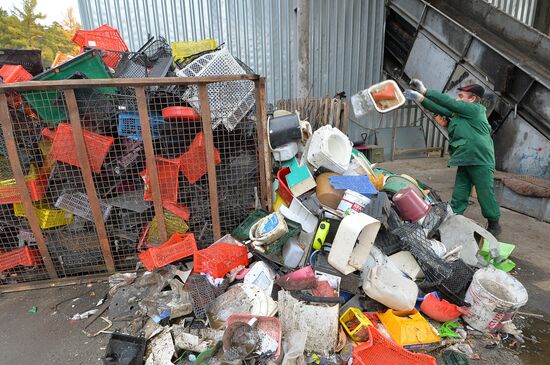 Sorting and recycling household waste in Chelyabinsk region