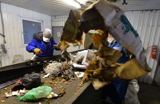 Sorting and recycling household waste in Chelyabinsk region
