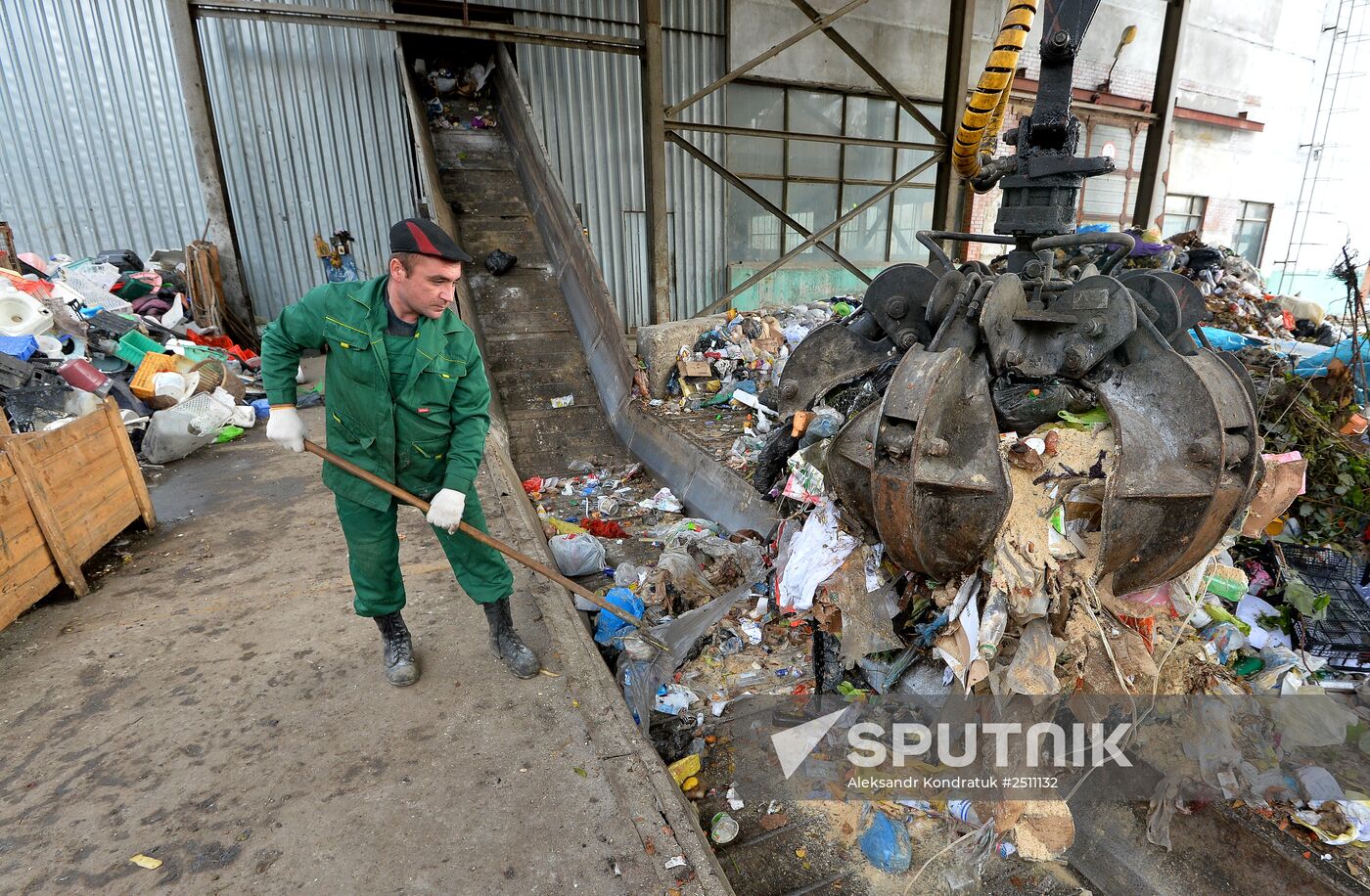 Sorting and recycling household waste in Chelyabinsk region