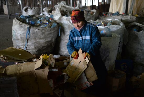 Sorting and recycling household waste in Chelyabinsk region