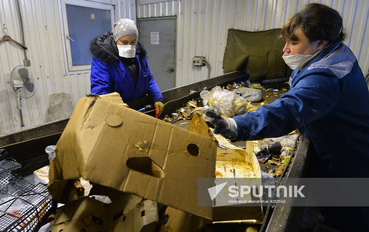 Sorting and recycling household waste in Chelyabinsk region