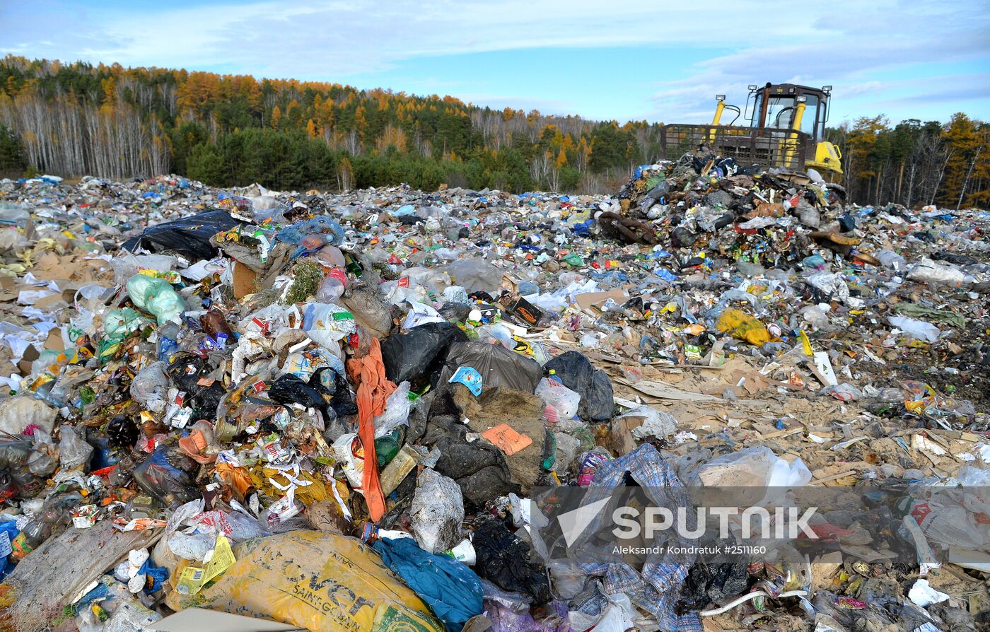 Sorting and recycling household waste in Chelyabinsk region