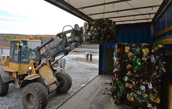 Sorting and recycling household waste in Chelyabinsk region