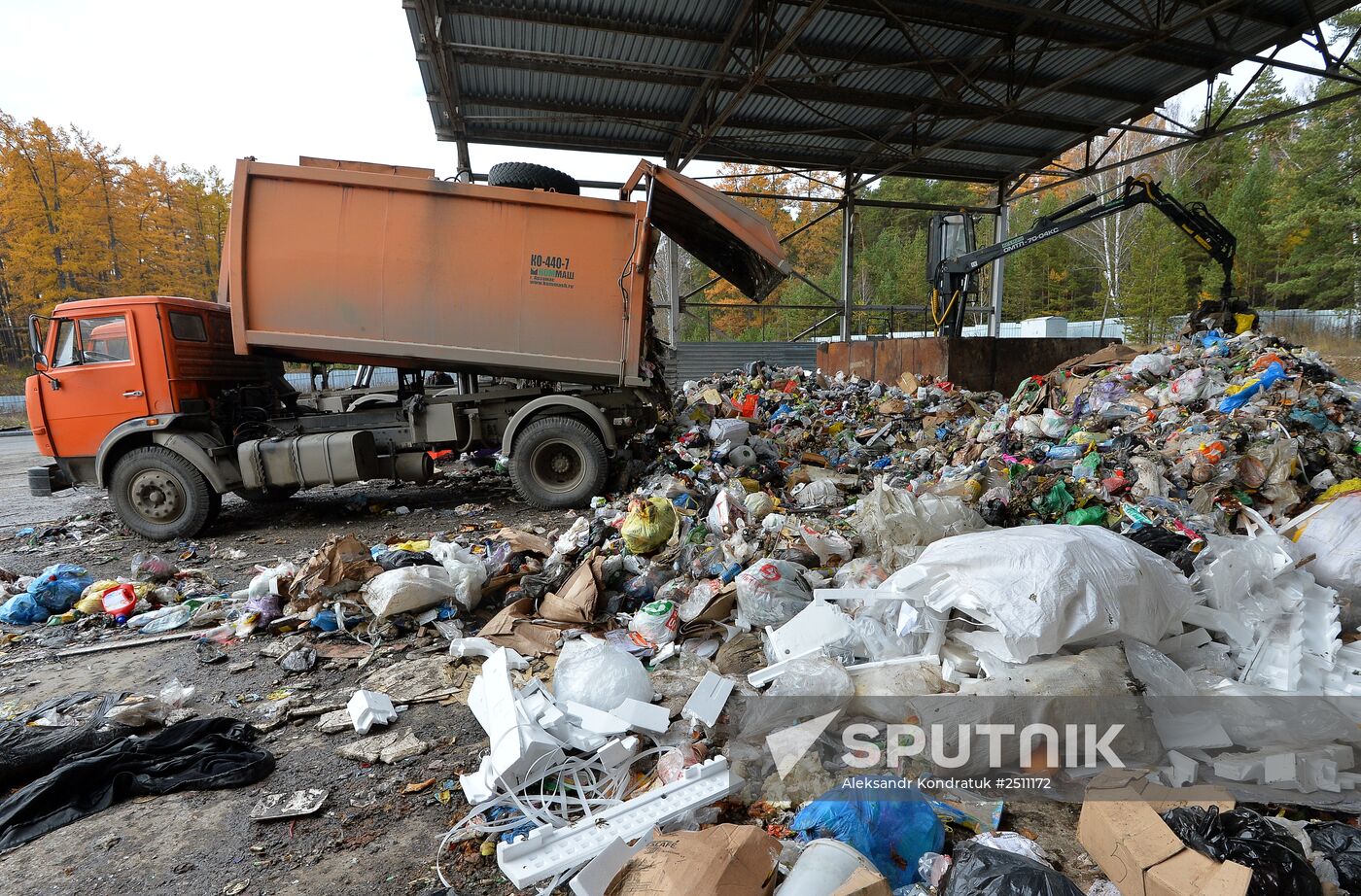 Sorting and recycling household waste in Chelyabinsk region