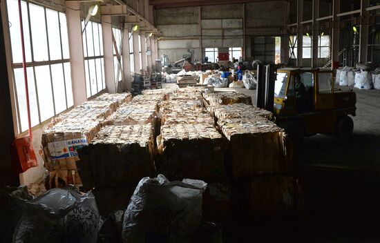 Sorting and recycling household waste in Chelyabinsk region