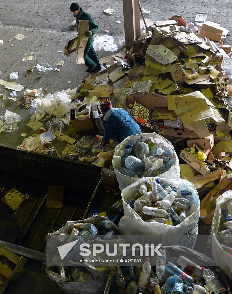 Sorting and recycling household waste in Chelyabinsk region