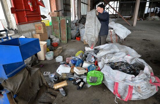 Sorting and recycling household waste in Chelyabinsk region