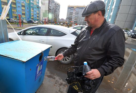 Sorting and recycling household waste in Chelyabinsk region