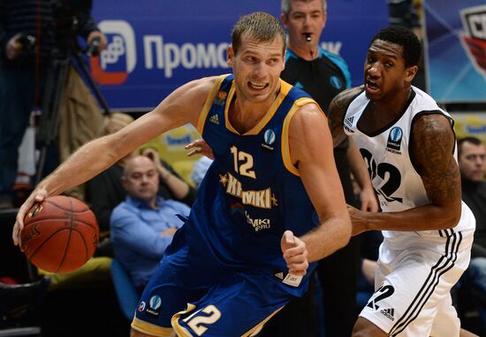 Eurocup Basketball. Khimki vs. VEF Riga